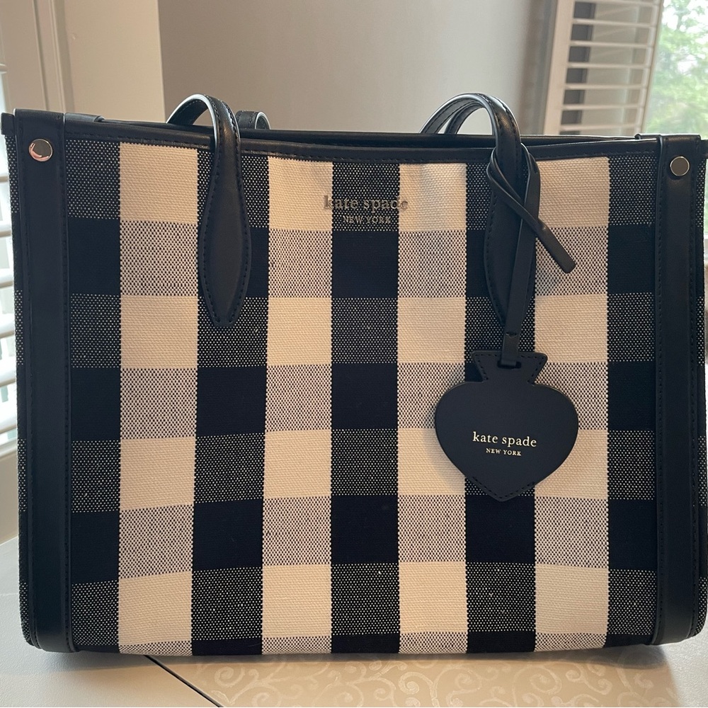 Kate Spade Market Gingham Medium Tote